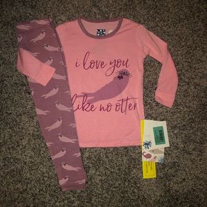 Kickee Pants Oceanography Sea Otter set